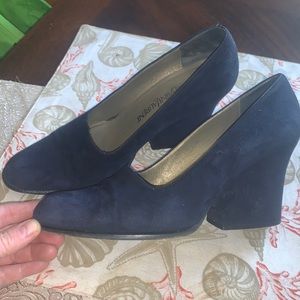Yves Saint Laurent  Suede Heels size 7.5